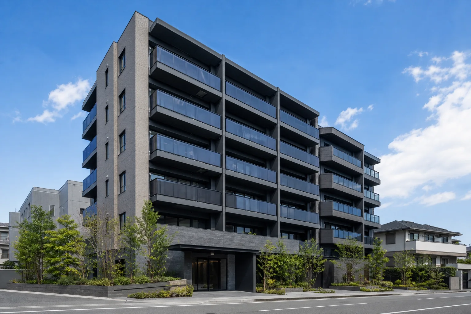 マンションの外観